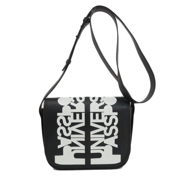 BURBERRY Black Leather Shoulder Bag - Picture 1 of 11